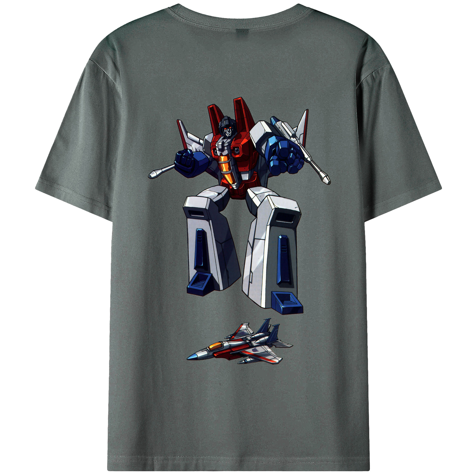 （画像用）  綿100％ メンズ半袖Tシャツ（バックプリント） 通気性